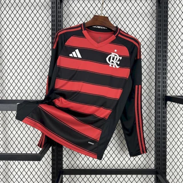 Camisa Flamengo - Home - Manga Longa