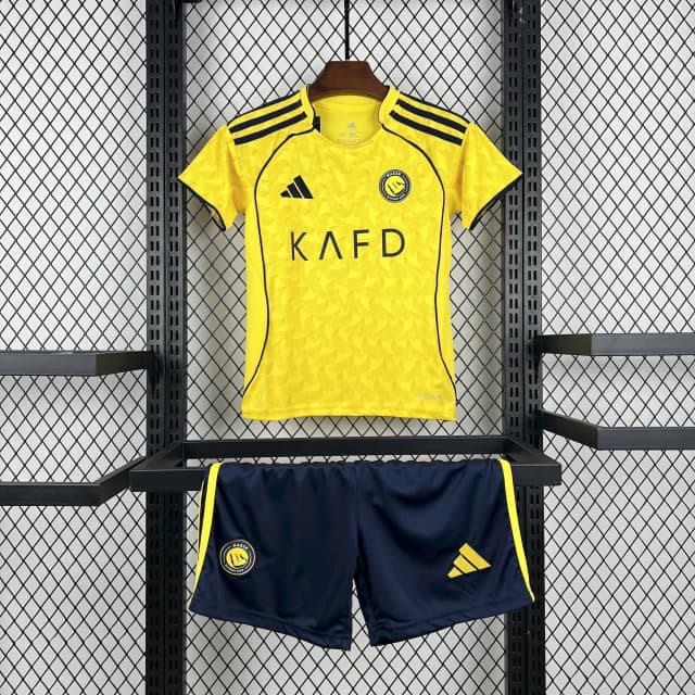Kit Infantil Al-Nassr - Home Cristiano Ronaldo