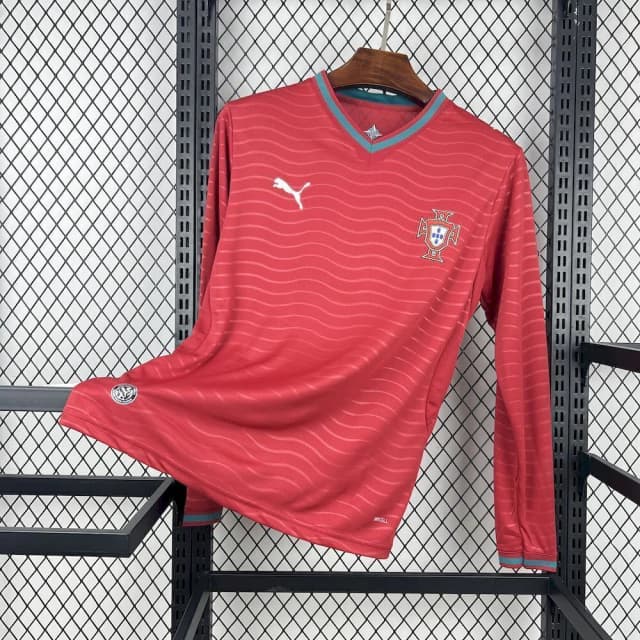 Camisa Portugal - Home - Manga Longa