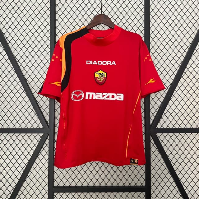 Camisa Roma - 2004/2005 Home